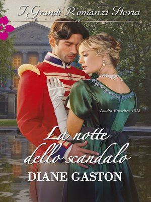 cover image of La notte dello scandalo